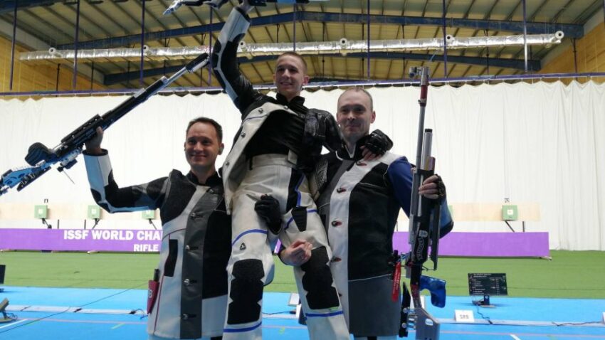 NOVA MEDALJA ZA SRBIJU: Sebić,Stefanović i Kovačević doneli bronzu na Svetskom prvenstvu u streljaštvu!