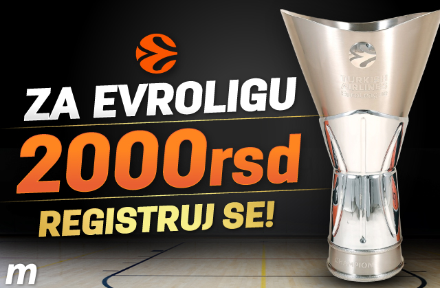 PODRŽI PARTIZAN I ZVEZDU – PREUZMI 2.000 RSD: Sve je spremno za novi evroligšaki spektakl!