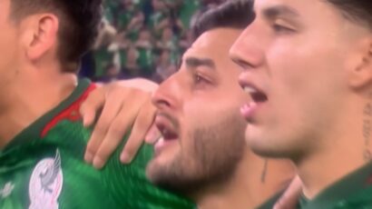 NEMA ITALIJANA, MEKSIKANAC JE NAJVEĆI EMOTIVAC: Sjajna reakcija tokom intoniranja himne, emocije pršte na sve strane (FOTO)
