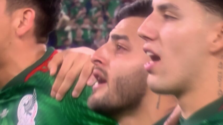 NEMA ITALIJANA, MEKSIKANAC JE NAJVEĆI EMOTIVAC: Sjajna reakcija tokom intoniranja himne, emocije pršte na sve strane (FOTO)