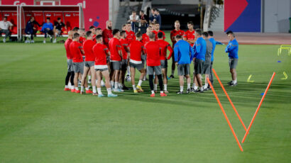 PRVI TRENING “ORLOVA” POSLE PORAZA OD BRAZILA: Atmosfera nije narušena, Piksijeva reč od 20 minuta! (VIDEO)