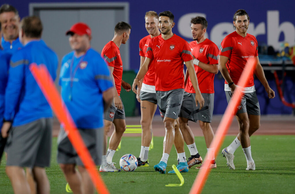 katar srbija trening 84569