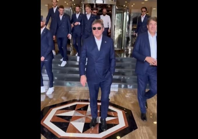 ORLOVI POLETELI ZA KATAR: Velika čast - Kraljveska porodica Bahreina ispratila Srbiju na Mundijal! (VIDEO)