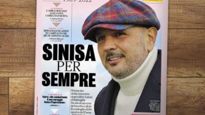 “Siniša zauvek”: Gazeta posvetila naslovnu stranu Mihajloviću