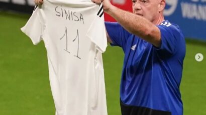 Predsednik FIFA se na poseban način oprostio od Mihajlovića (VIDEO)