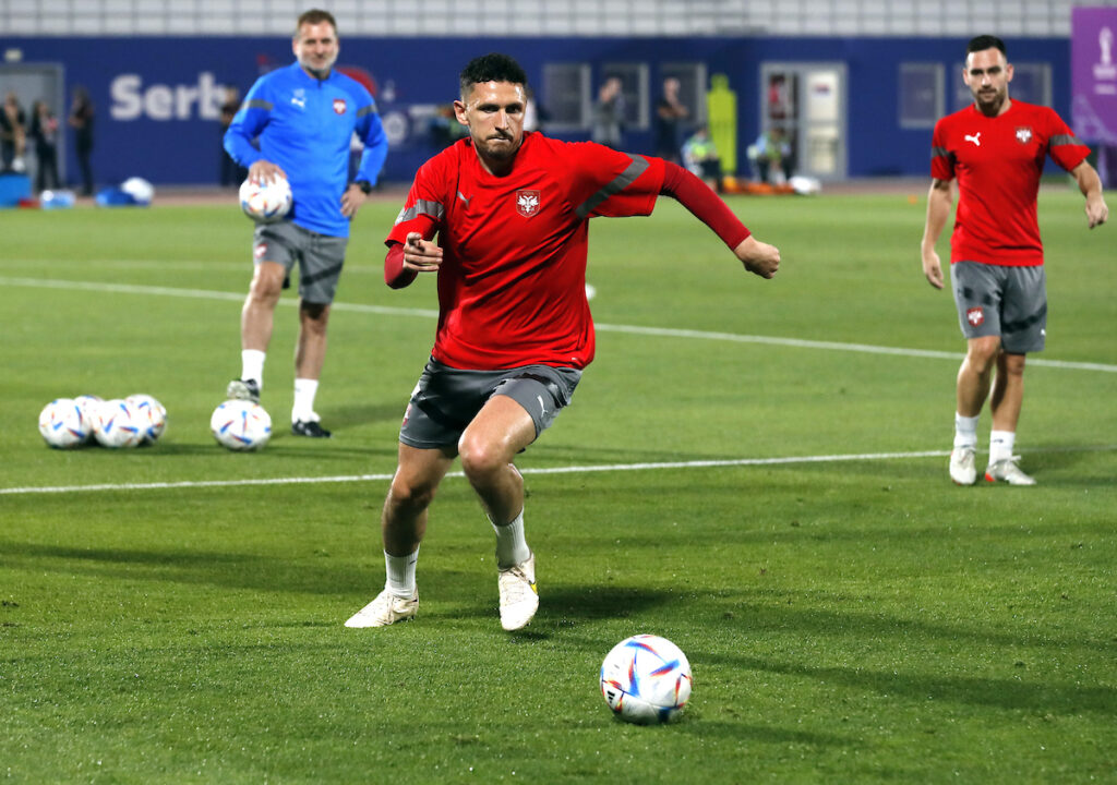 Miloš Veljković-Srbija-trening