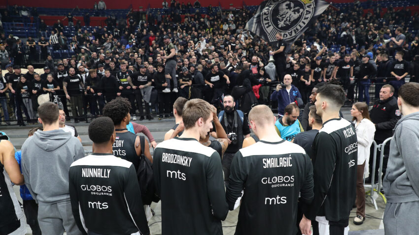 Partizan bi u Lionu da sruši negativan niz