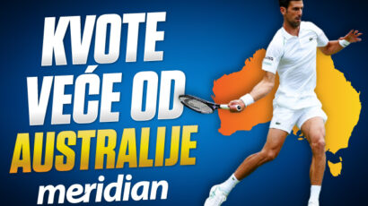 Dobitna kombinacija: Đoković “servira” osvetu, a Meridian kvote veće od Australije!