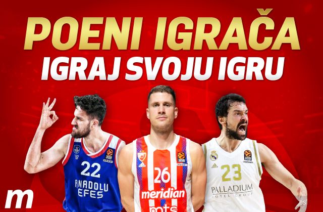 “VEČITI” NA PARKETU, A NA TIKETU NAJVEĆE KVOTE: Istraži ponudu u Meridianu i kladi se na poene igrača!