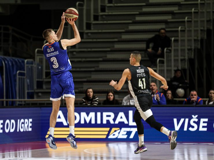 Partizan u drugom poluvremenu slomio otpor Mornara za devetu uzastopnu pobedu 3 glas madar mornar partizan
