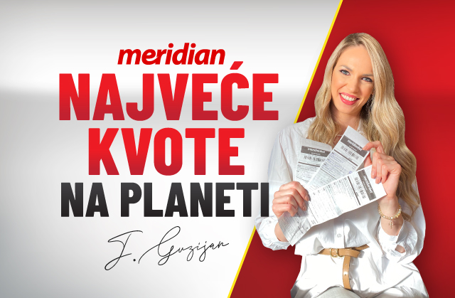<strong>MERIDIAN TI DONOSI NAJVEĆE KVOTE: Prepiši fudbalski tiket i postani novi milioner!</strong>
