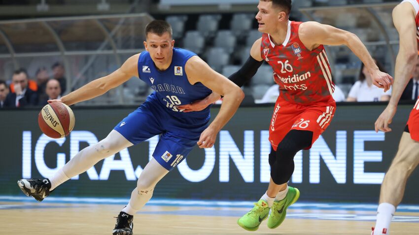Crvena zvezda Meridianbet se osvetila za poraz - ubedljiva pobeda crveno-belih u Zadru!