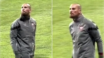 Rajković hteo da se bije sa navijačima Crne Gore: Spominjali mu ženu i Vlahovića (VIDEO)