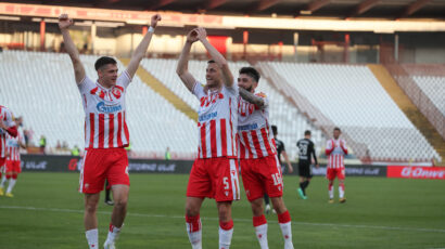 Spajić dao prelep gol, pa posle meča oduševio Zvezdine navijače (VIDEO)