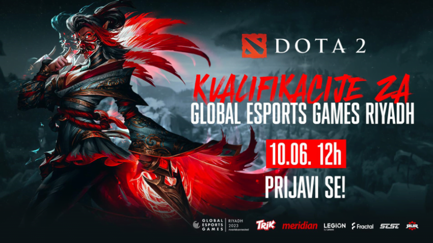 Prijave za Dota 2 kvalifikacije za GEF šampionat u Rijadu su otvorene!