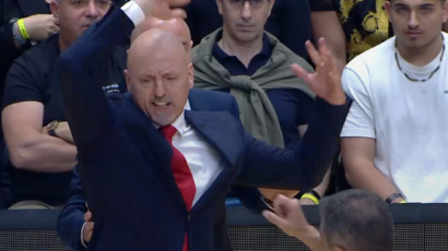 Saša Obradović potpuno pobesneo – sudije izbacile srpskog trenera (VIDEO)
