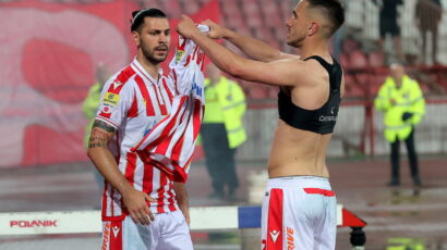 Pešić dao gol, pa ušao u klinč sa Dragovićem (VIDEO)