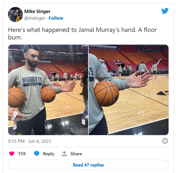 Džamal Marej-NBA-Denver Nagets