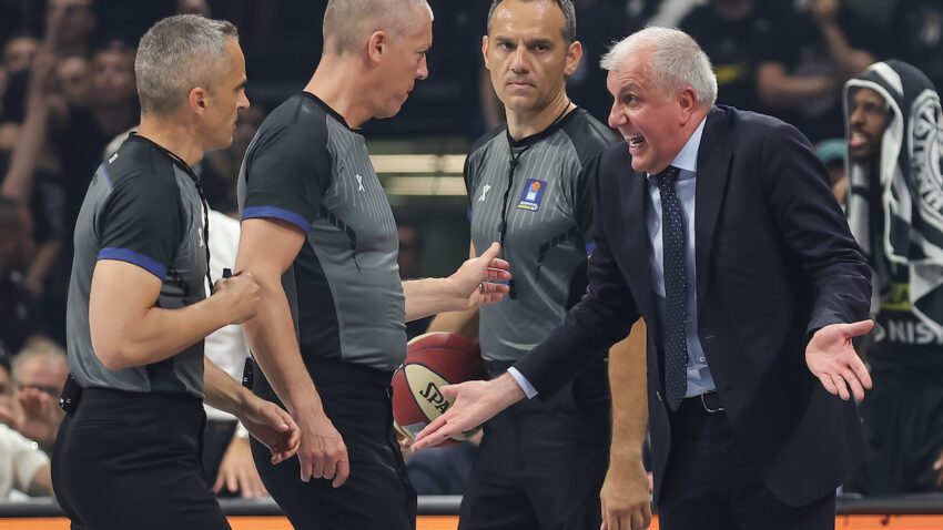 Igrači Partizana krenuli da napuste teren, a onda je Željko reagovao (VIDEO)