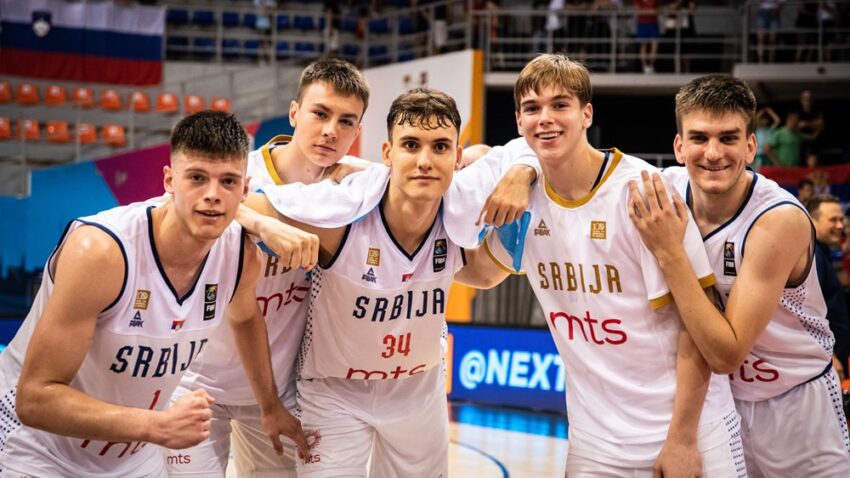 Srbija osigurala prvu medalju ovog leta u košarci: “Orlići” slomili otpor Nemaca, pa zakazali finale sa Španijom