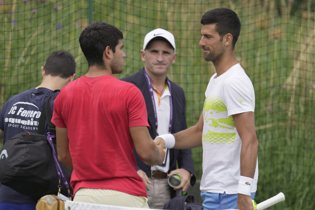 Otrovne strelice iz Španije - direktno ka Srbiji, uz veliku laž 1 Novak Đoković i Karlos Alkaras na Vimbldonu 2023