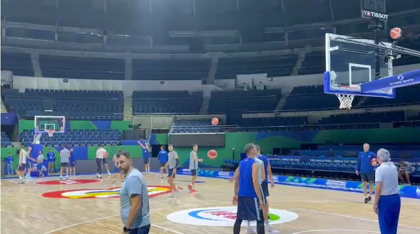 Orlovi odradili prvi trening u Araneti (VIDEO)