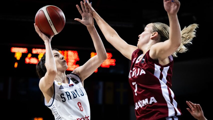 Srbija (U20) nakon velike borbe poražena od Letonije (U20) u polufinalu Eurobasketa