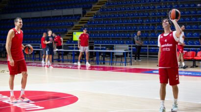 Bjelici ispunjena želja: Odradio trening sa Teom u dresu Crvene zvezde Meridianbet