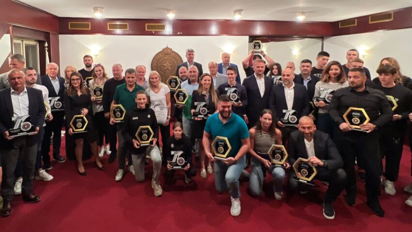 Proglašeni najuspešniji timovi i pojedinci u 78. godini JSD Partizan