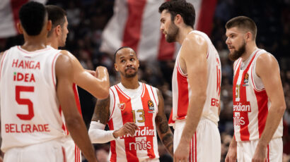 Puna Arena videla moć Zvezde: Duškov trojkaški vod ispucao Asvel