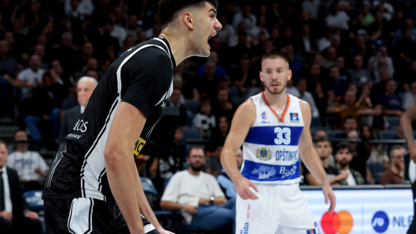 Partizan bez Ledeja stotkom utopio Mornar, Anđušić briljirao