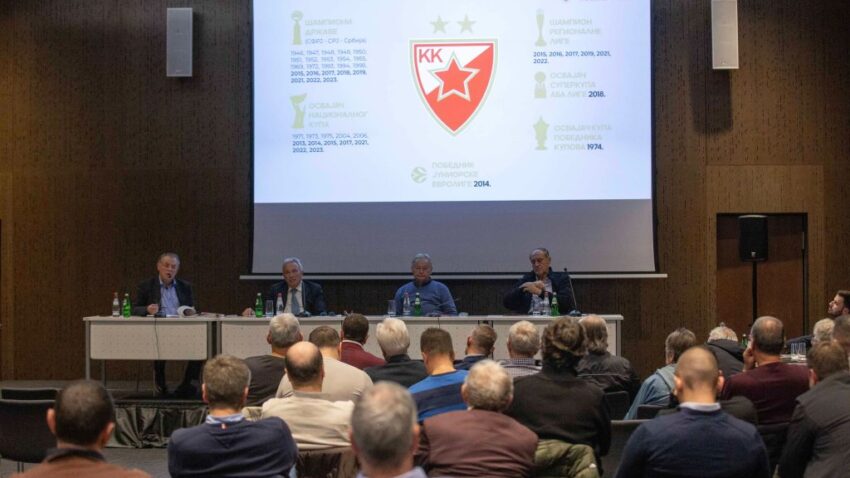 Crvena zvezda Meridianbet održala sednicu Skupštine: Drčelić i Vasić novi predsednik i potpredsednik Upravnog odbora