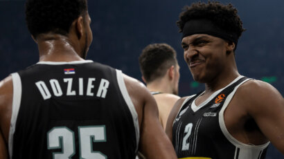 Doužer i Ledej ponovo neutralisali još boljeg Evansa: Partizan ostaje neporažen protiv Žalgirisa!
