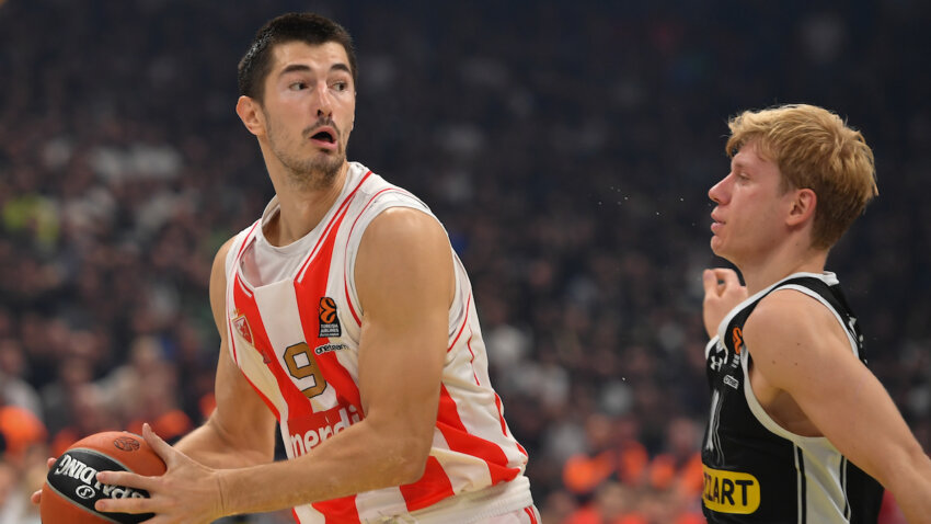 Zvezda bez Luke Mitrovića protiv Fenerbahčea