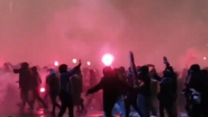 Haos u Bilbau: Ratne scene na ulicama grada, navijač završio u bolnici (VIDEO)