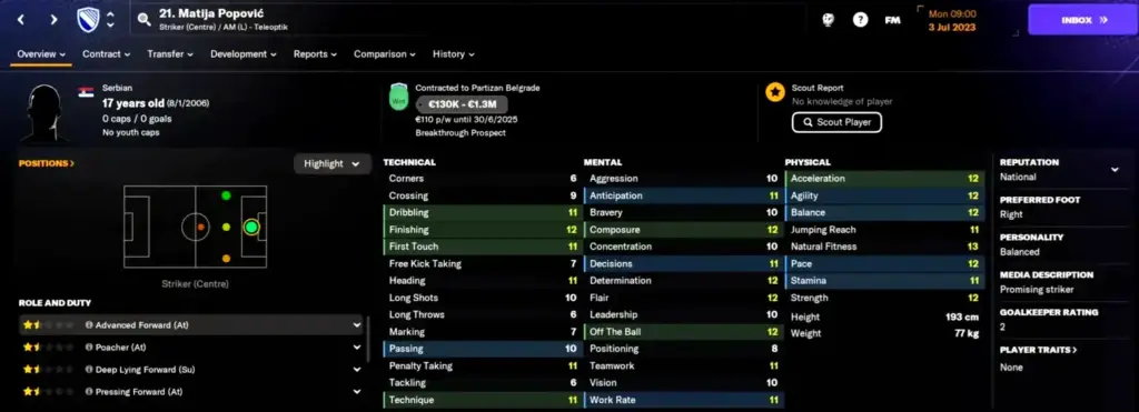 fm24 cheap wonderkids matija popovic player profile sml 1536x557 1