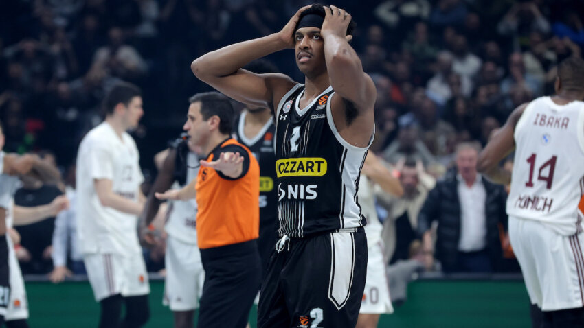 Panter i Kaminski uzalud gasili Bajernovu  mašineriju, Fransisko trojkom u poslednjoj sekundi zaledio Partizan