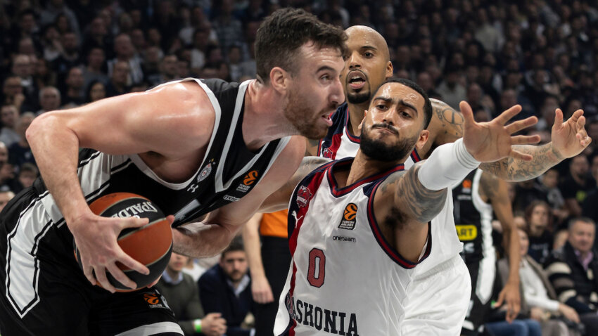 Prepuna Arena progutala Baskoniju, Doužer junak Partizana!