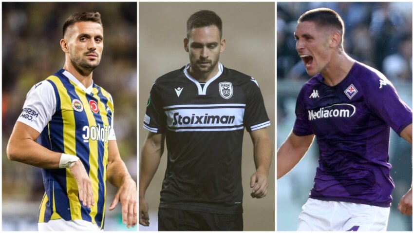 Liga konferencija: Živkovićev PAOK na Maksimiru, Milenković brani Ljubičaste od Zelenih, Tadićev Fener ide na megdan u Belgiju