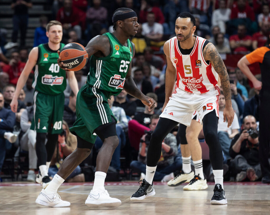 UŽIVO: Crvena zvezda Meridianbet - Panatinaikos 2 ZVEZDA PAO 12 1