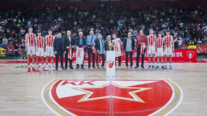 Plakete, dresovi i ovacije za Zvezdine pobednike