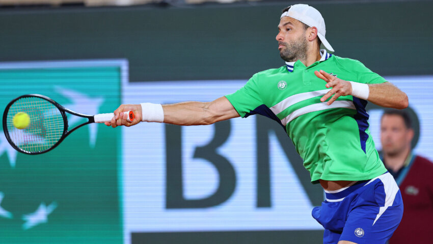 Neuspesi, padovi, pa rezultat karijere: Dimitrov iz 15. pokušaja stigao do druge nedelje na RG