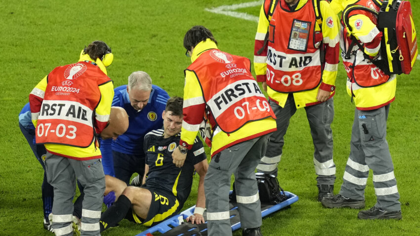 Škoti u problemu - fudbaler Arsenala završio EURO zbog povrede
