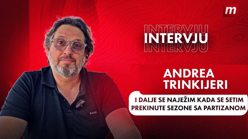 Andrea Trinkijeri se naježi kada se seti prekinute sezone sa Partizanom: Mislili smo da ne možemo da izgubimo
