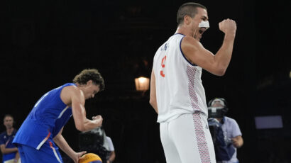 Vasić slomljenog nosa o kišnoj pobedi, NBA zvezdama i povredi: Maska mi smeta, nastavljam ovako