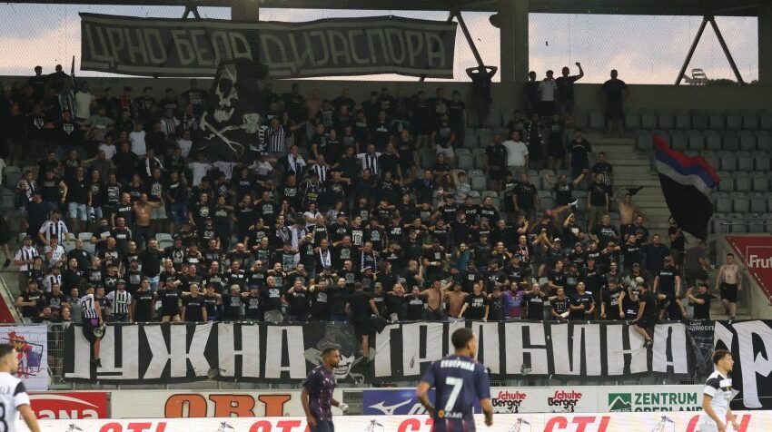 Partizan žestoko kažnjen - četiri meča zabrane i 300.000