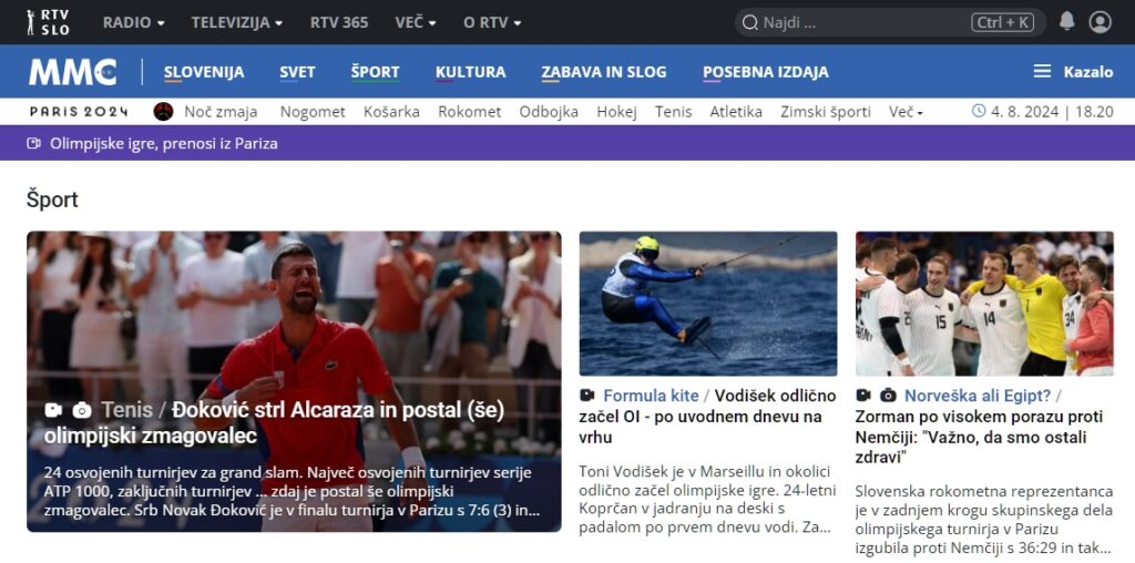 Balkanski mediji o uspehu Novaka: Makedonci nemaju dilemu, Hrvatima zanimljivo psovanje, Slovencima suze u fokusu (FOTO) 4 Screenshot 3