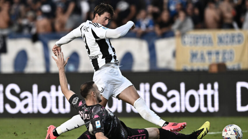 Juventus bled u Empoliju, Vlahović propustio najbolju šansu