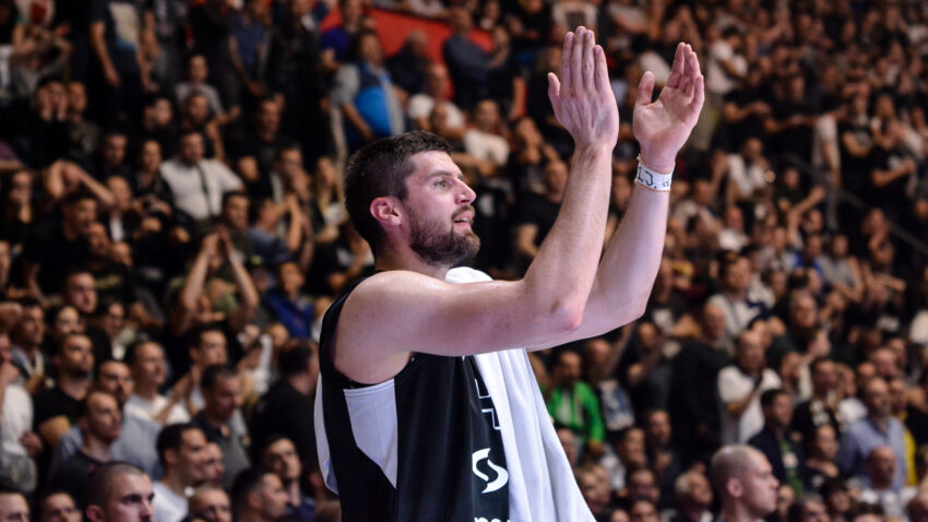 Đorđe Gagić počinje trku od kuće - u crno-beloj Areni: Najdraže mi je što se Vanja vratio u Partizan
