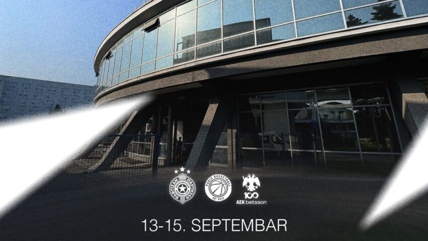 Partizan na mestu svoje prve evropske premijere, u novim dresovima, dočekuje AEK i Pariz